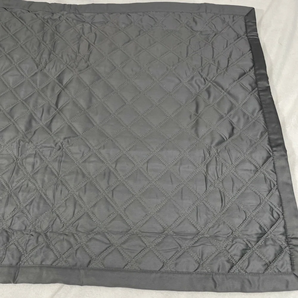 NIB [ 1 Standard ]‎ Double Diamond Quilted Pillow Sham for Hudson Park
